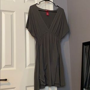 Vneck, low cut dress